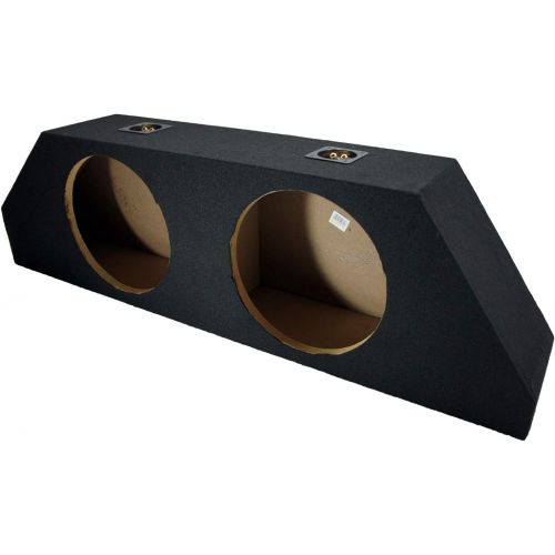  American Sound Connection Compatible with 2010-2013 Chevy Camaro Ls Lt Ss Dual 12 Subwoofer Enclosure Speaker Sub Box New