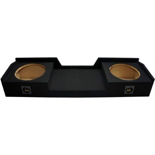  American Sound Connection ASC 2X12GMNEW Sub Box Sealed Fits Chevy Silverado Sierra 1999-06 Ext Cab Truck Dual 12 Subwoofer Enclosure Custom GMC Chevrolet