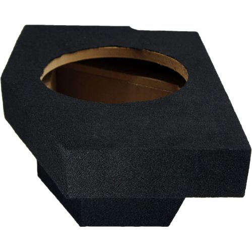  American Sound Connection ASC Dodge Ram Quad or Crew Cab Truck 2002-2012 Single 10 Subwoofer Custom Fit Sub Box Speaker Enclosure