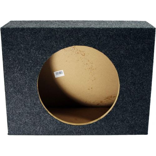  American Sound Connection Alpine Bundle Compatible with Universal Vehicles S-W12D4 Single 12 Loaded Sub Box Enclosure