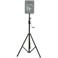 American Sound Connection ASC Pro Audio Mobile DJ Light Stand 10 Foot Height Crank Lighting or Speaker Tripod