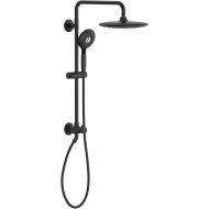 American Standard 1029072430 Spectra Versa Retrofit Shower System with Rain Showerhead, Matte Black