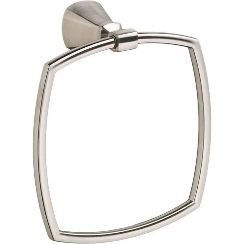  American Standard 7018190.295 Edgemere Bathroom Towel Ring, Brushed Nickel