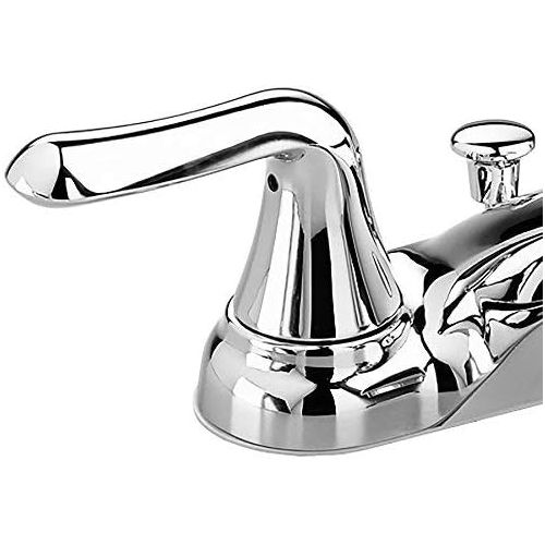  American Standard 2275.509.295 Colony Soft Centerset Lavatory Faucet with Metal Speed Connect Pop Up Drain, Satin Nickel