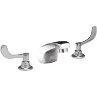 American Standard 6500170.002 Monterrey 1.5 GPM Widespread Faucet with Wrist Blade Handles, 10.1 in wide x 6.8 in tall x 5.1 in deep, Chrome