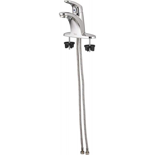  American Standard 7075055.002 Colony Pro Single-Handle Centerset Bathroom Faucet - 0.5 gpm, Polished Chrome