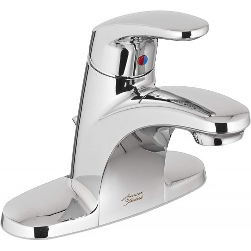  American Standard 7075055.002 Colony Pro Single-Handle Centerset Bathroom Faucet - 0.5 gpm, Polished Chrome