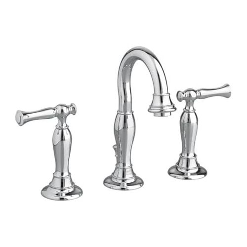  American Standard 7440.801.002 Quentin Widespread Lavatory Faucet with Gooseneck Spout, Polished Chrome