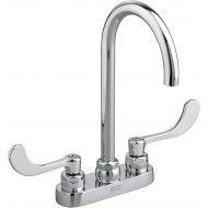 American Standard 7500160.002 Monterrey 4 Centerset 5 Gooseneck Spout Bathroom Faucet, Polished Chrome