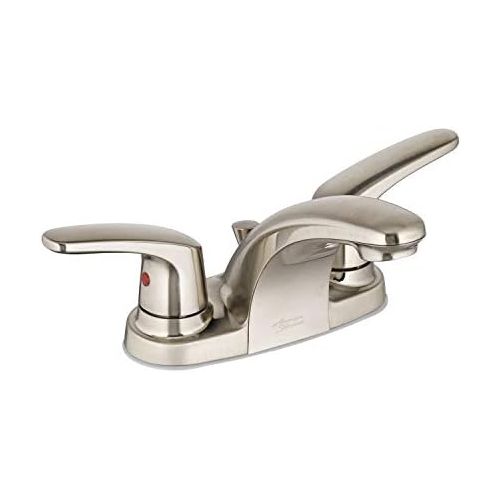  American Standard 7075202.295 COLONY PRO 2-HANDLE CENTERSET W/ 50/50 D, Satin Nickel