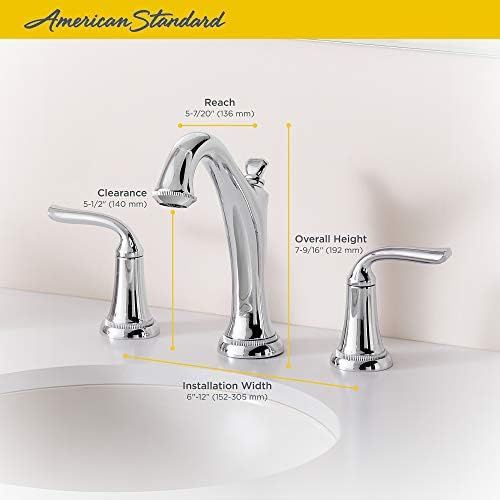  American Standard 7106801.278 Patience Widespread Bathroom Faucet, Legacy Bronze