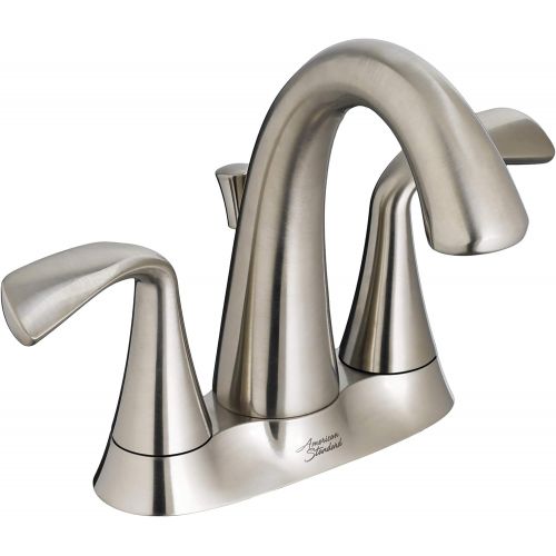  American Standard 7186201.278 Fluent 4 Centerset Bathroom Faucet with Metal Speed Connect Drain, Legacy Bronze