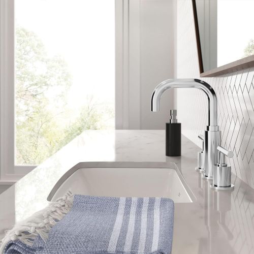  American Standard 2064.831.002 Serin Widespread Bathroom Sink Faucet with Metal Pop-Up Drain, Chrome