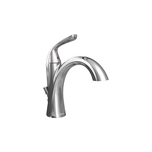  American Standard 7186101.002 Fluent Single Control Bathroom Faucet with Pop-up Drain, 18 in x 18 in, Polished Chrome