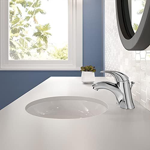  American Standard 7385.000.002 Reliant 3 Bathroom Centerset Faucet, Polished Chrome