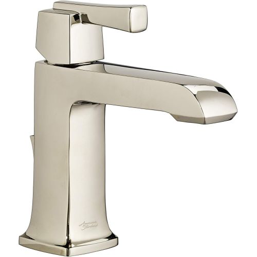  American Standard 7353101.013 Townsend Handle Single-Hole Bathroom Faucet with Speed Connect Drain in Polished Nickel