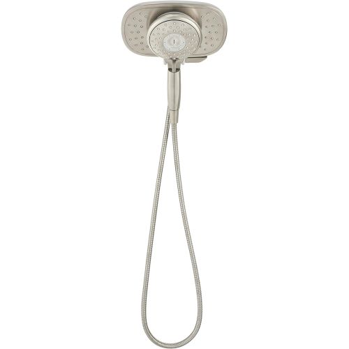  American Standard 9035254.002 Spectra+ Duo 4-Function 2-In-1 Shower Head, 2.5 GPM, Polished Chrome