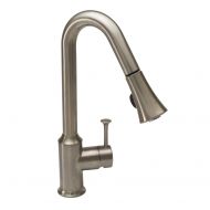 American Standard 4332.300.075 Pekoe Pull Down Kitchen Faucet, Stainless Steel