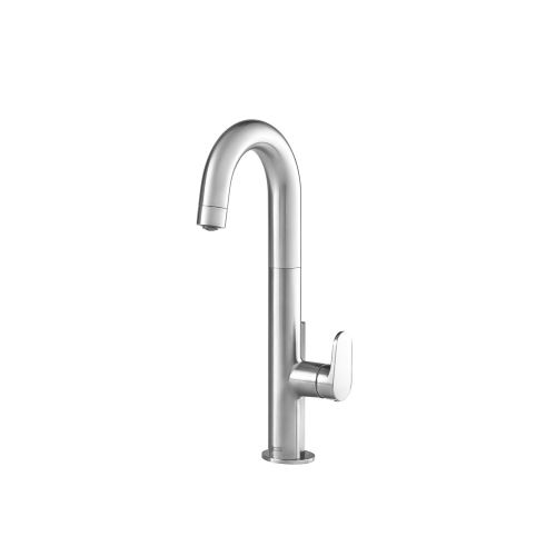  American Standard 4931410.075 Beale Single-Handle Pull Down Bar Faucet, Stainless Steel