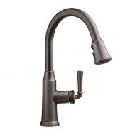 American Standard 4285300.224 Portsmouth Pullout Spray High-Arc Kitchen Faucet, Oil Rubbed Bronze