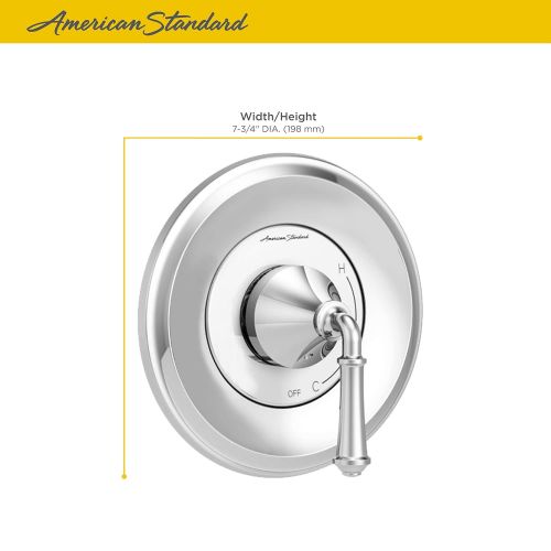  American Standard TU052507.013 Delancey Water-Saving Shower Only Trim Kit Polished Nickel