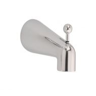 American Standard 8888.022.002 5-1/8-Inch Deluxe Brass Tub Spout with Diverter, Chome