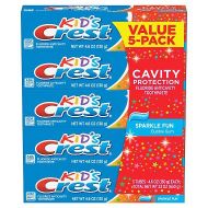 American Standart Crest Kids Toothpaste, Sparkle Fun (4.6 oz, 5 pk.) x6 AS