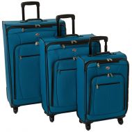 American Tourister AT Pops Plus 3pc Nested Set 21 25/Spinner 29), Moroccan Blue