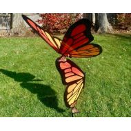 AmericanSculptureArt Giant Butterfly Garden Art, Butterfly Metal Sculpture, Commercial Art, Large Metal Sculpture, Memorial Sculpture, Lawn Sculpture