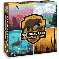 Americanflat National Park Adventure Board Game for Family and Kids Ages 7 & Up, 2-6 Players with Artwork by Anderson Design Group