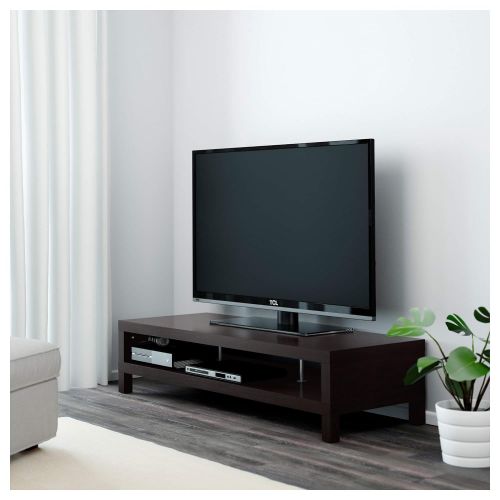 이케아 Ameriwood IKEA 201.053.41 Lack TV Stand, Black-Brown