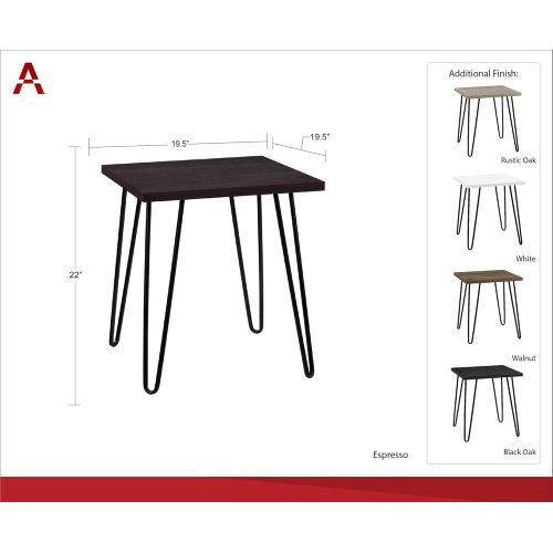  [아마존 핫딜]  [아마존핫딜]Ameriwood Home Owen TV-Stander fuer Fernseher Beistelltisch Gray Oak