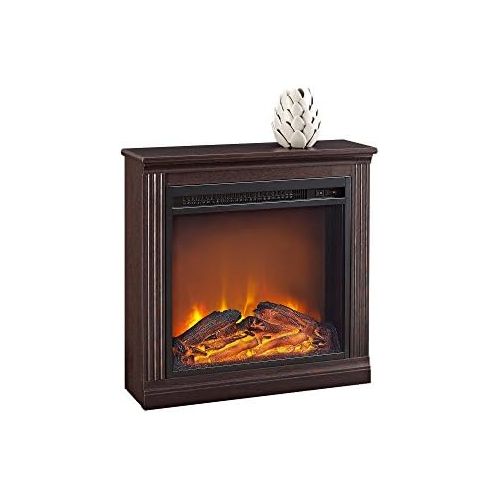  Ameriwood Home Bruxton Electric Fireplace, Cherry