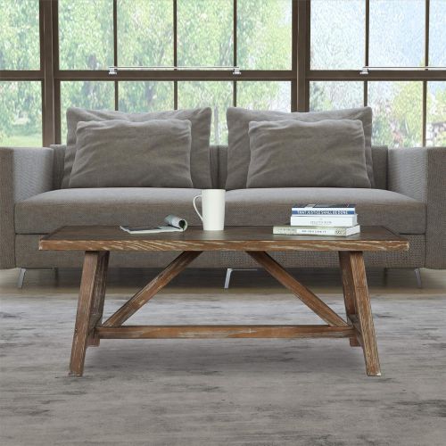  Ameriwood Home Bennington Coffee Table, Natural