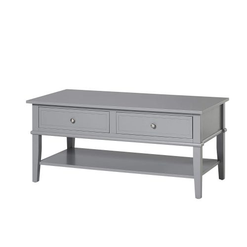  Ameriwood Home Franklin Coffee Table, Gray