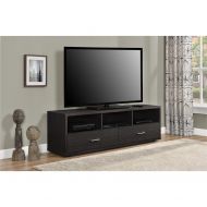 Ameriwood Home Clark TV Stand for TVs up to 70, Espresso