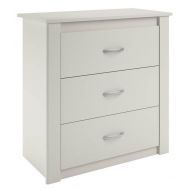 Ameriwood Home Riley 3 Drawer Dresser, White