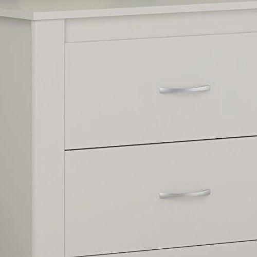  Ameriwood Home Riley 3 Drawer Dresser, White