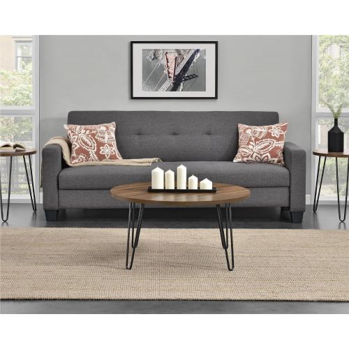  Ameriwood Home Owen Retro End Table, Espresso