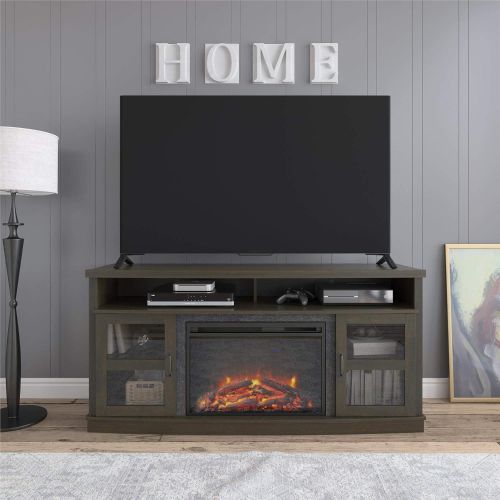  Ameriwood Home Ayden Park Fireplace TV Stand up to 65 in Espresso