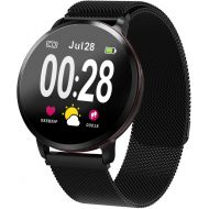 [아마존핫딜][아마존 핫딜] Amerzam Smart Watch for Android iOS Phones，Activity Fitness Tracker Waterproof with Heart Rate Monitor Sleep Tracker Step Counter for Women and Men