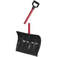 True Temper Klondike 1574600 18-Inch Poly Snow Shovel/Pusher with Steel Handle
