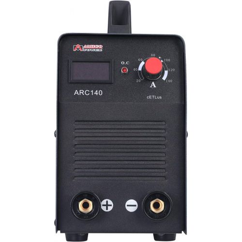  Amico ARC-140 Amp ARC Stick DC Inverter Welder Digital Display LCD Welding Soldering Machine