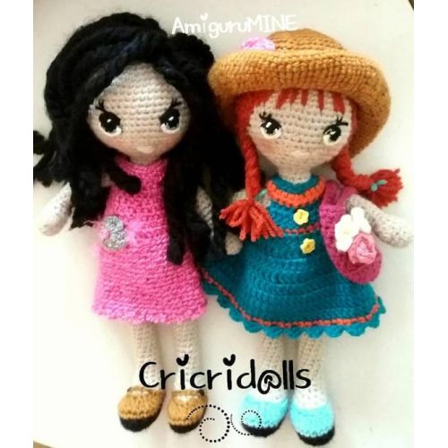  AmiguruMINE Crocheted doll