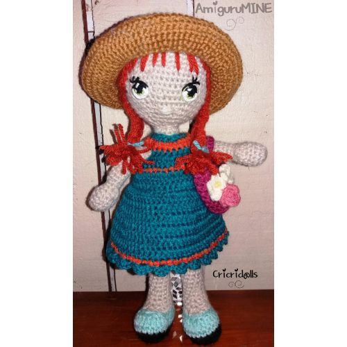  AmiguruMINE Crocheted doll