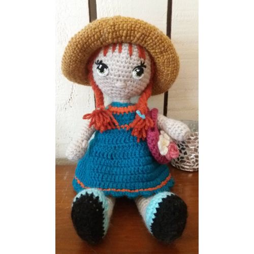  AmiguruMINE Crocheted doll