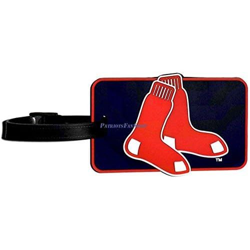  aminco Sox Logo Luggage Tag, Navy, Red, One Size