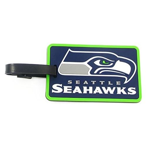  aminco Seattle Seahawks - NFL Soft Luggage Bag Tag