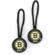 aminco NHL Boston Bruins ID Zipper Pull, 2-Pack