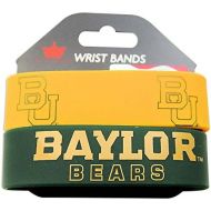 Aminco Baylor Bears Rubber Wrist Band (Set of 2) NCAA